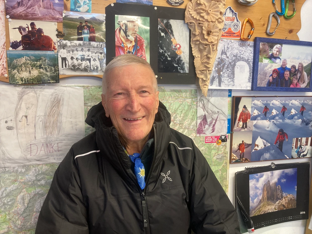 Von Olympia 1956 inspirierter Sportsmann: Gianni Pais Becher