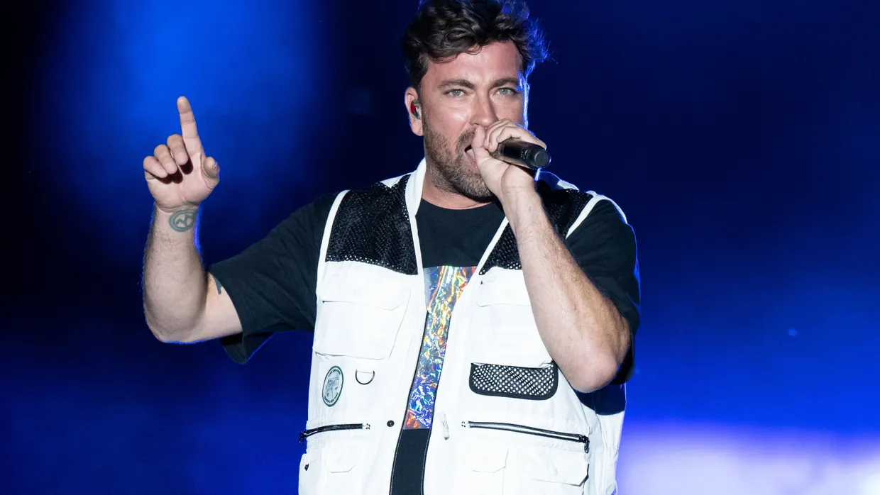 Der Rapper Marteria spielt bei der Eröffnung der European Championships 2022 am 10. August 2022 im Münchner Olympiapark.