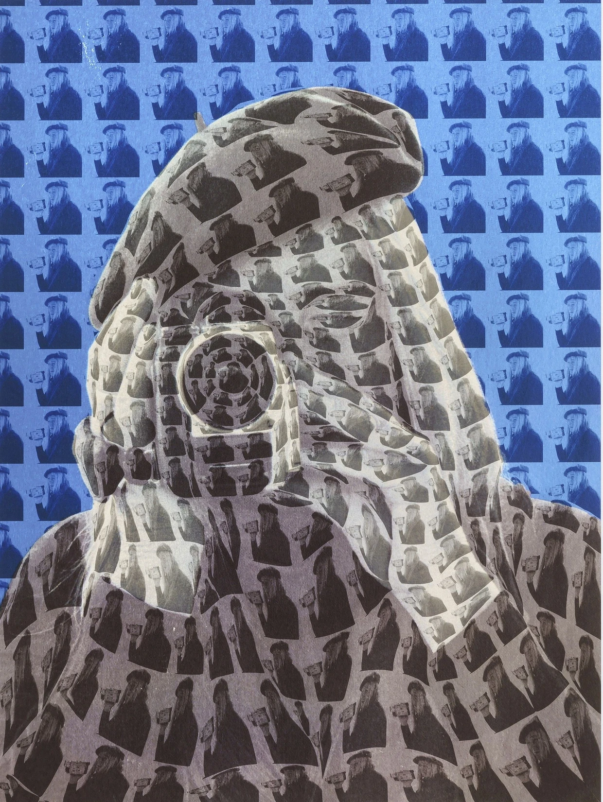 Anrührende Hommage an die verstorbene Frau und stete Begleiterin in Sachen Bild: Thomas Bayrles „Helke VII“ aus dem Jahr 2022