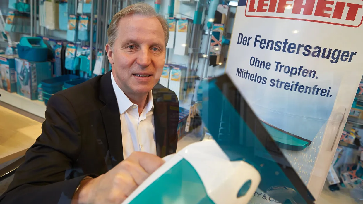Aus für den „Saubermann“: Der Vorstandsvorsitzende des Haushaltswarenherstellers Leifheit, Thomas Radke, muss gehen.