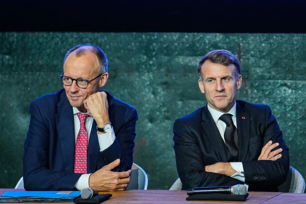 Bundeskanzler Friedrich Merz und der französische Präsident Emmanuel Macron im November.