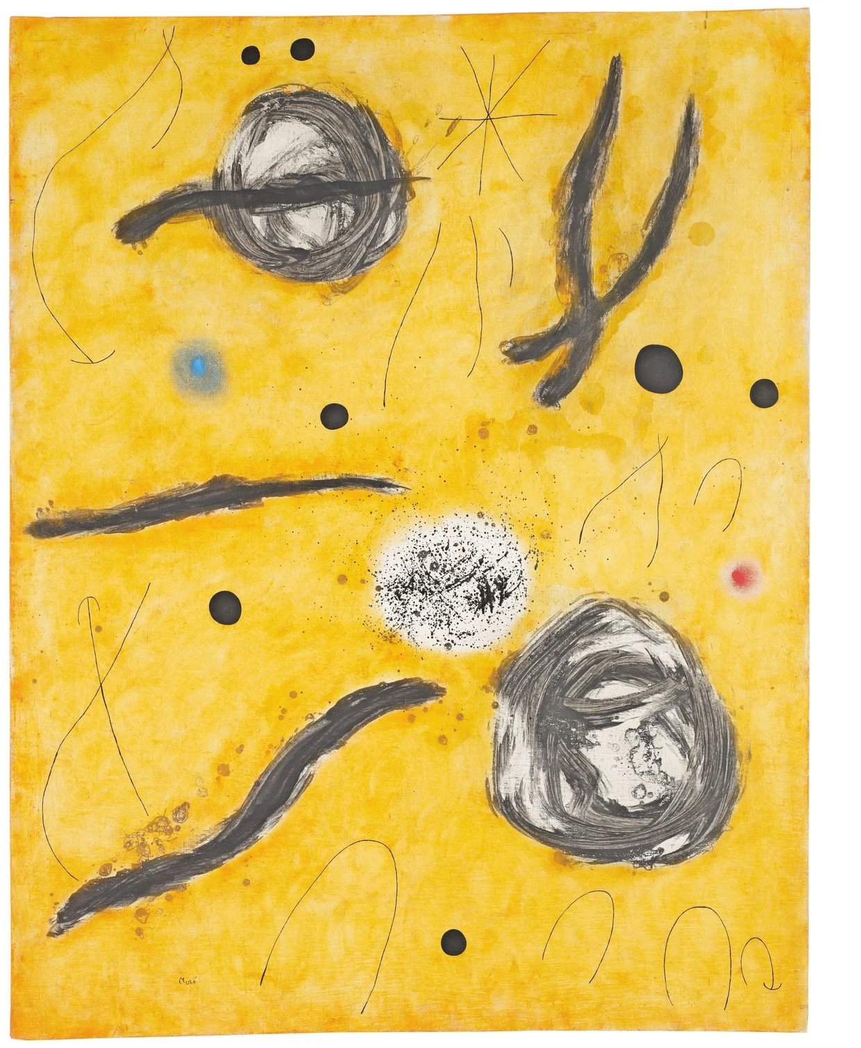  Joan Mirós „Der erste Funken des Tages II“ von 1966