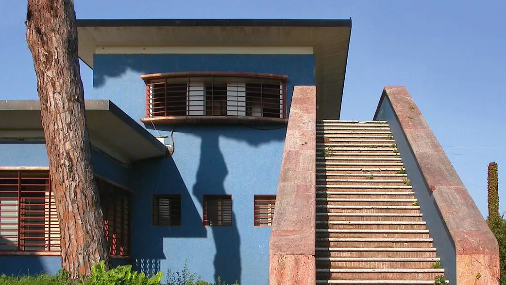 Das soll faschistische Architektur sein? Angiolo Mazzonis Postamt in Sabaudia entfachte eine Parlamentsdebatte.