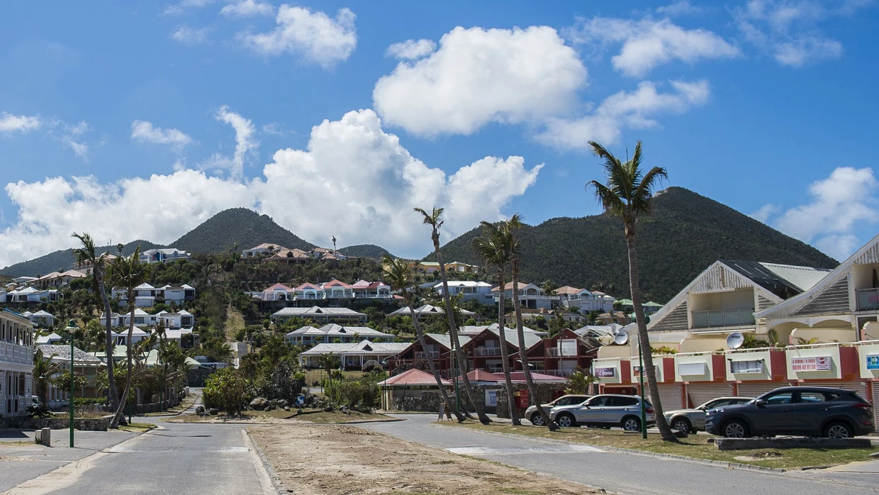 Die Insel St. Martin, auf der die Gendarmerie den Verdächtigen in Gewahrsam nahm.