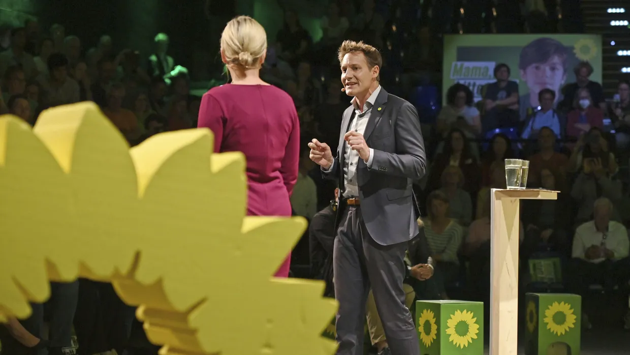 Katharina Schulze und Ludwig Hartmann sind wie schon 2018 das grüne Spitzenduo in Bayern.