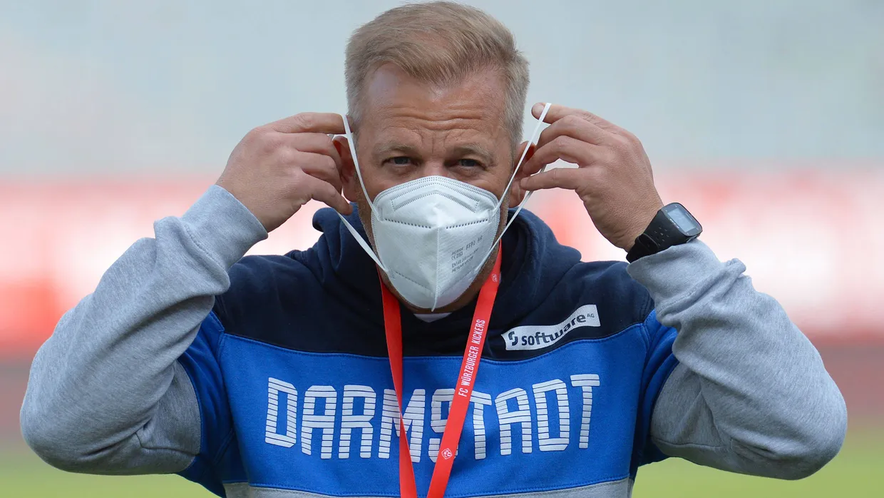 Noch drei Spiele in dieser Saison: Darmstadt-Trainer Markus Anfang