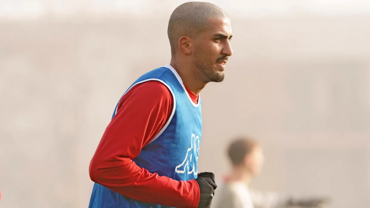 Neue Frisur: Aymen Barkok