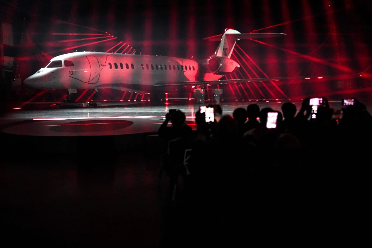 Schlanke Linie: Falcon 10X wird enthüllt