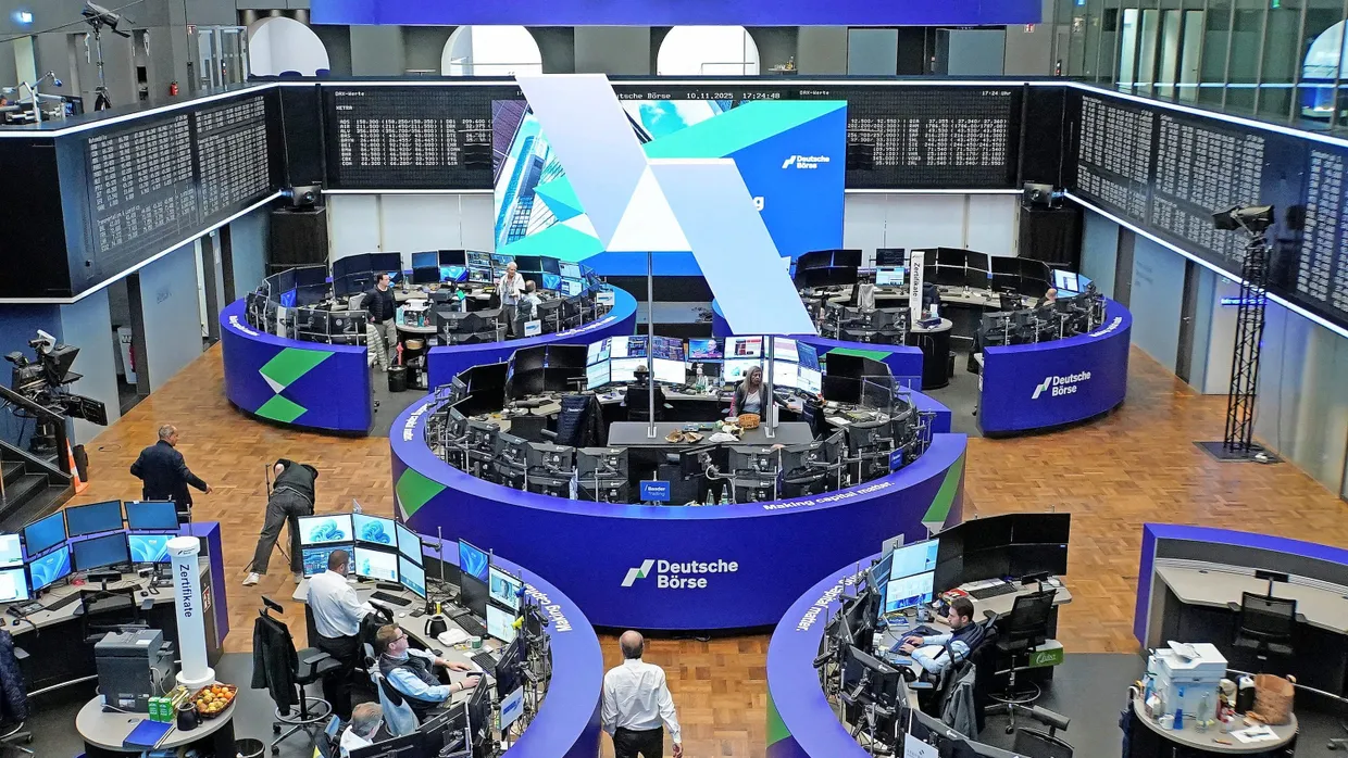 Auch hier geht es mal ruhiger zu: Auf dem Parkett der Frankfurter Börse