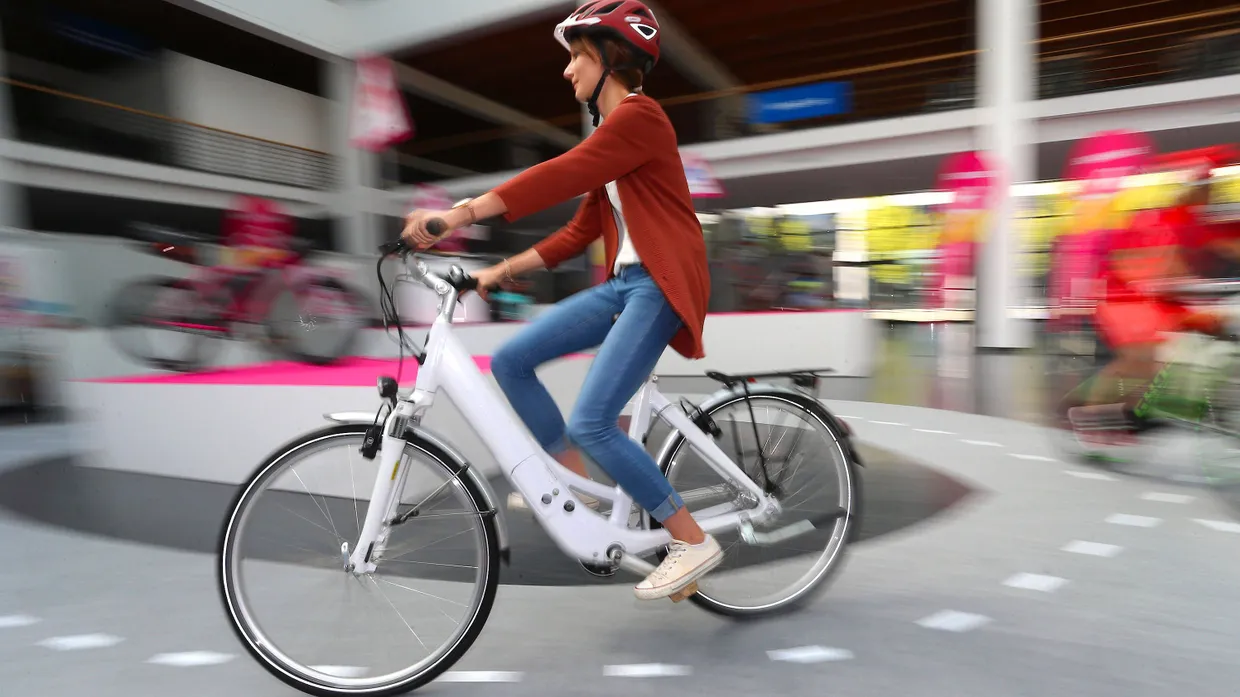 Umweltfreundlich: E-Rad