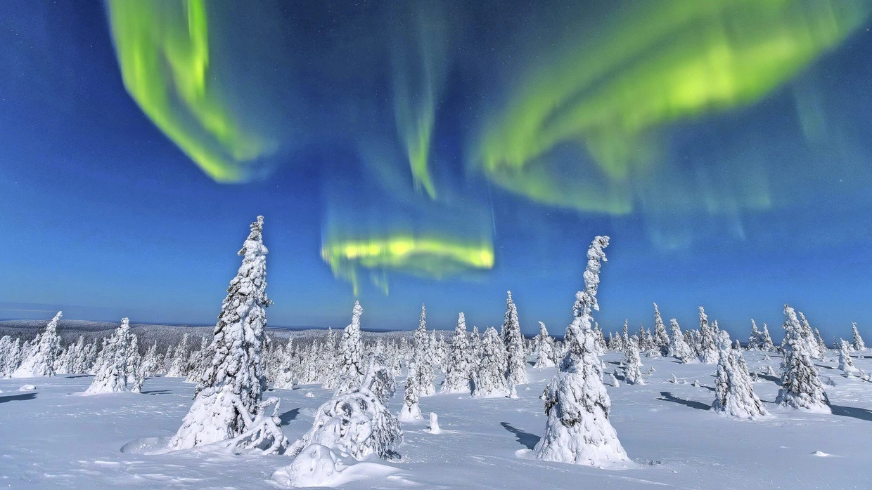 Die Polarlichter ziehen immer mehr Menschen in den äußersten Norden Finnlands.
