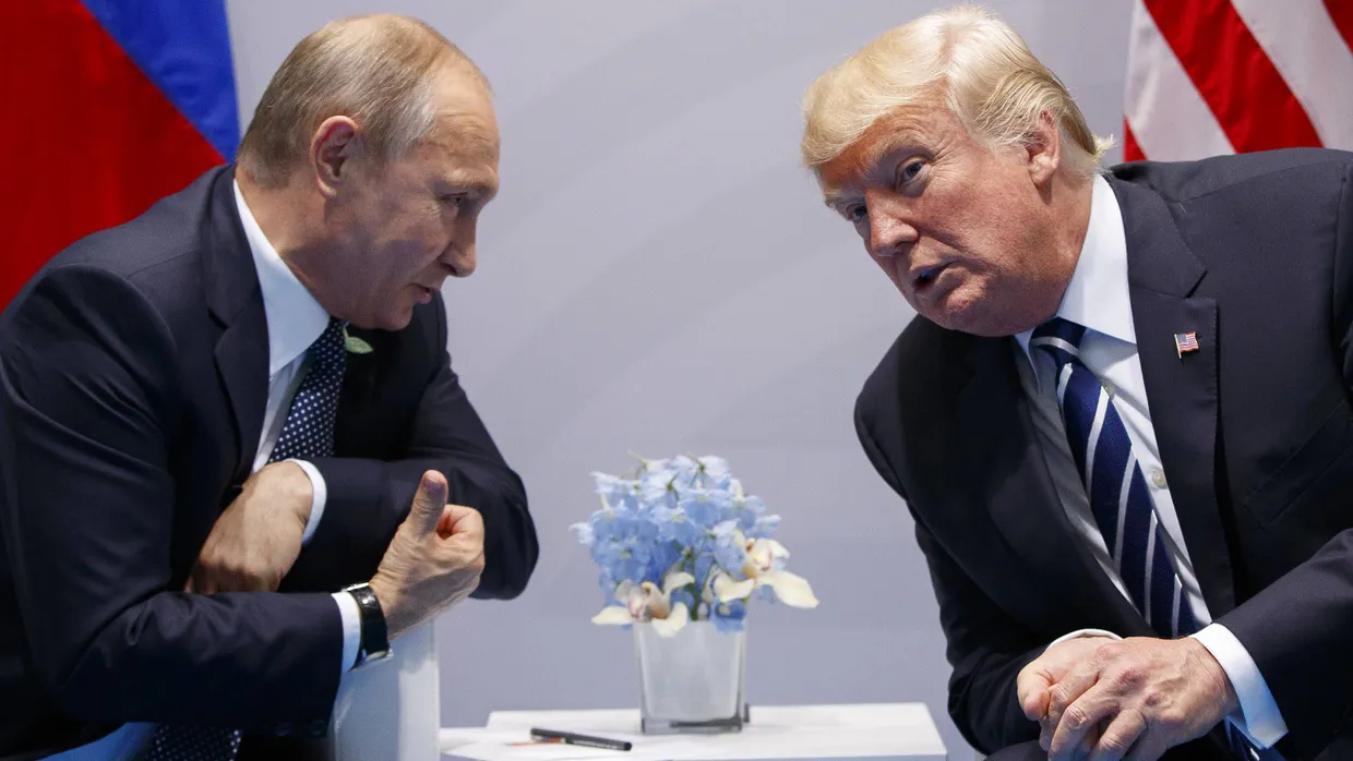 Eine freundliche Zusammenkunft: Putin und Trump auf dem G20-Gipfel in Hamburg im Juli 2017