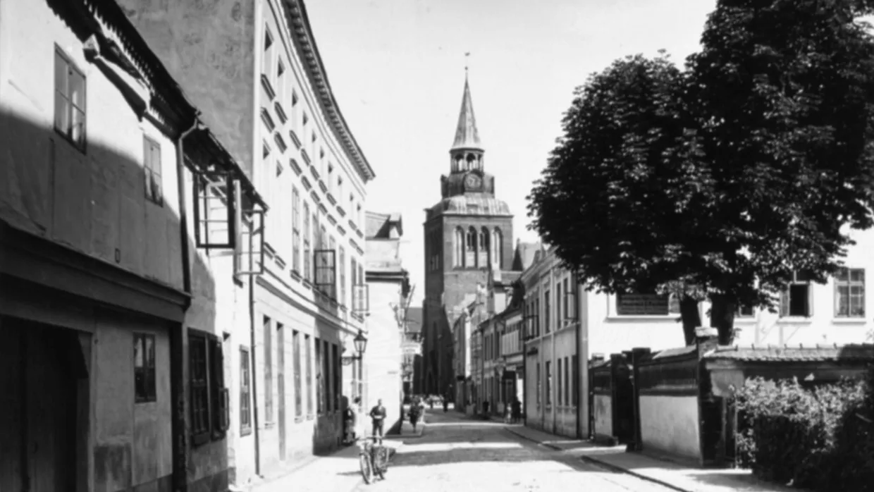 Kirche St. Marien in Güstrow um 1930