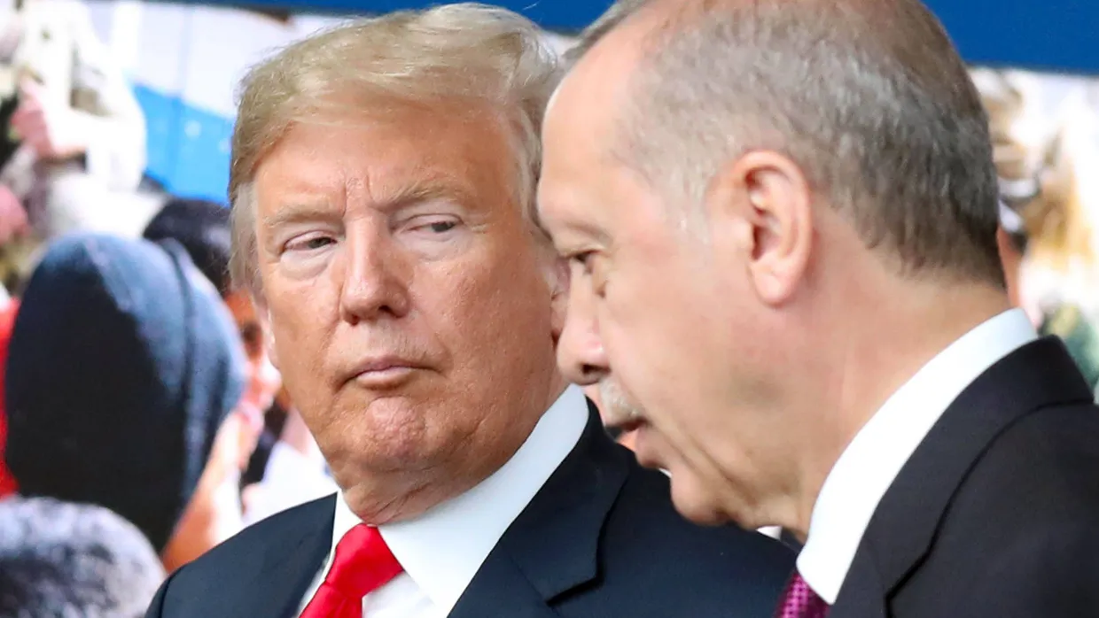 Donald Trump und Recep Tayyip Erdogan im Juli beim Nato-Gipfel in Brüssel