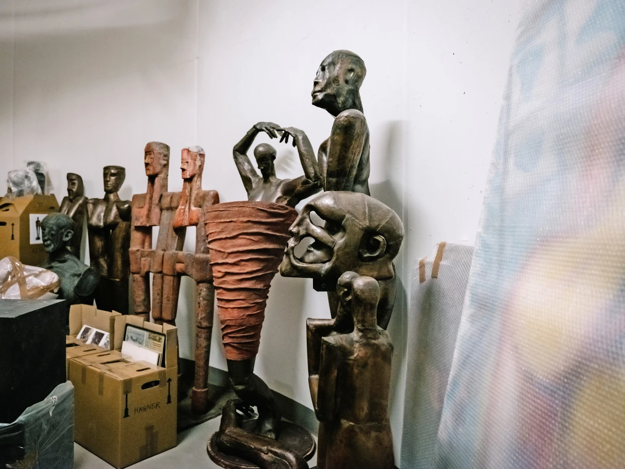 Prioridad: esculturas de Inge Hagner