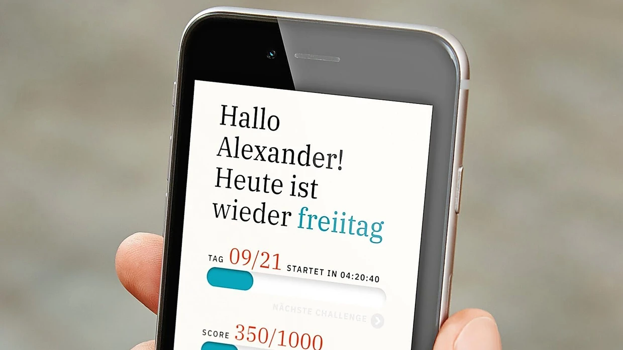 Von Suchtexperten entwickelt: die App freii