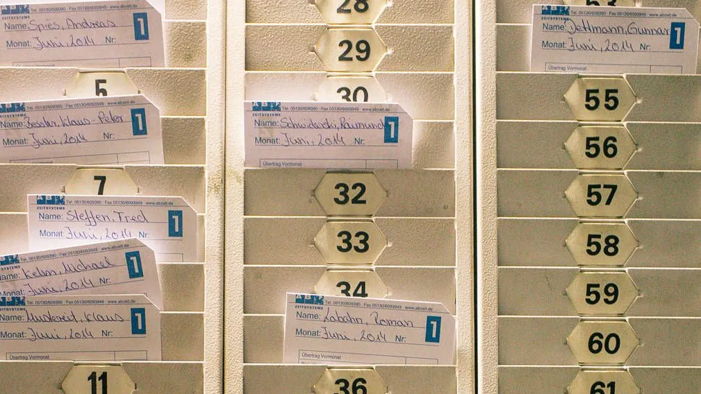 Erst die Arbeit, dann die Rente: Zeiterfassung 1.0