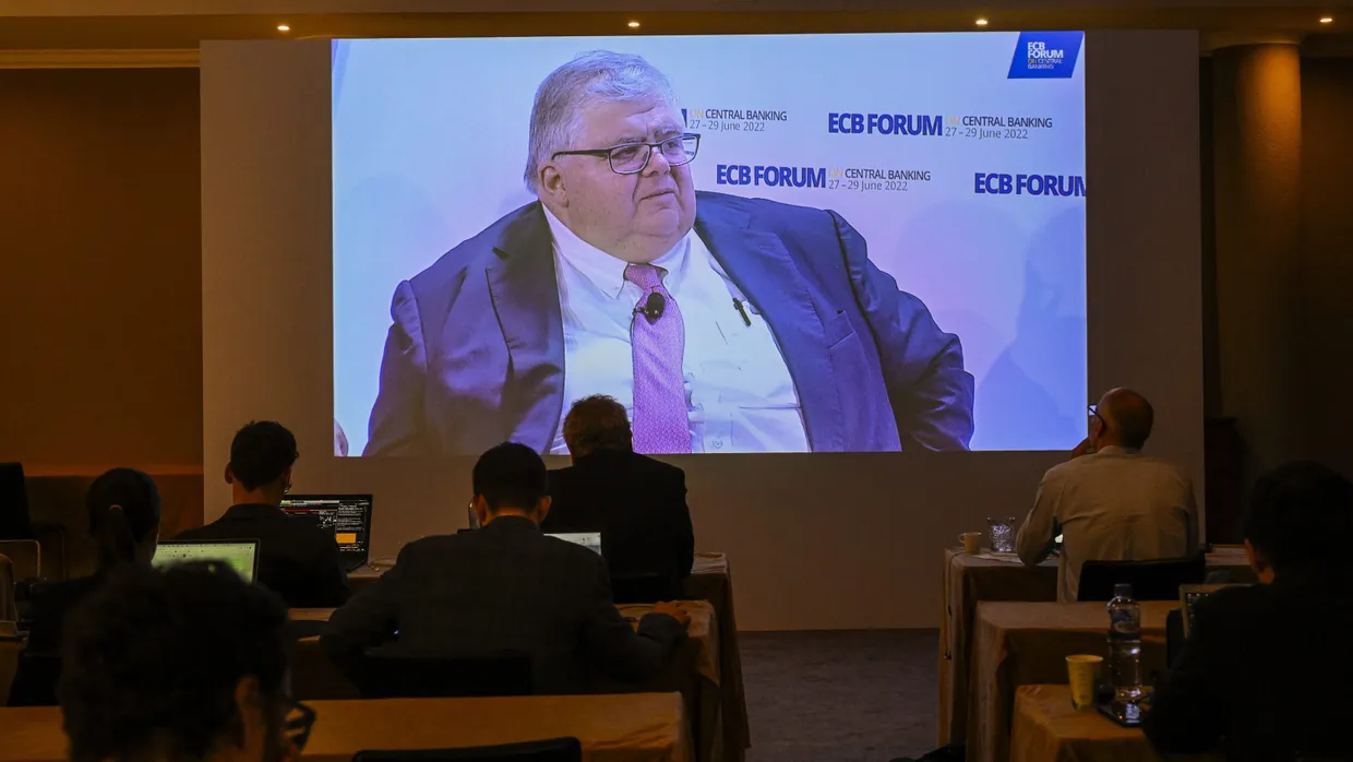 BIZ-Chef Agustín Carstens am 29. Juni auf dem EZB-Forum in Sintra/Portugal