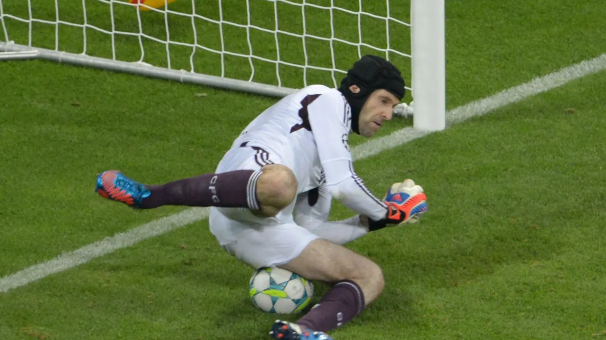 Ein Großer seiner Zunft: Petr Čech im Elfmeterschießen des Champions League Finals 2012 in München