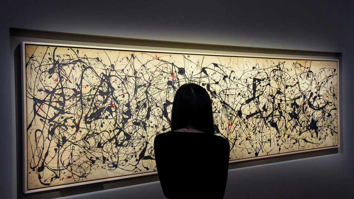 181,2 Millionen Dollar inklusive Aufgeld: Jackson Pollocks Rekordgemälde  „Number 7A“, 1948, bei Christie's