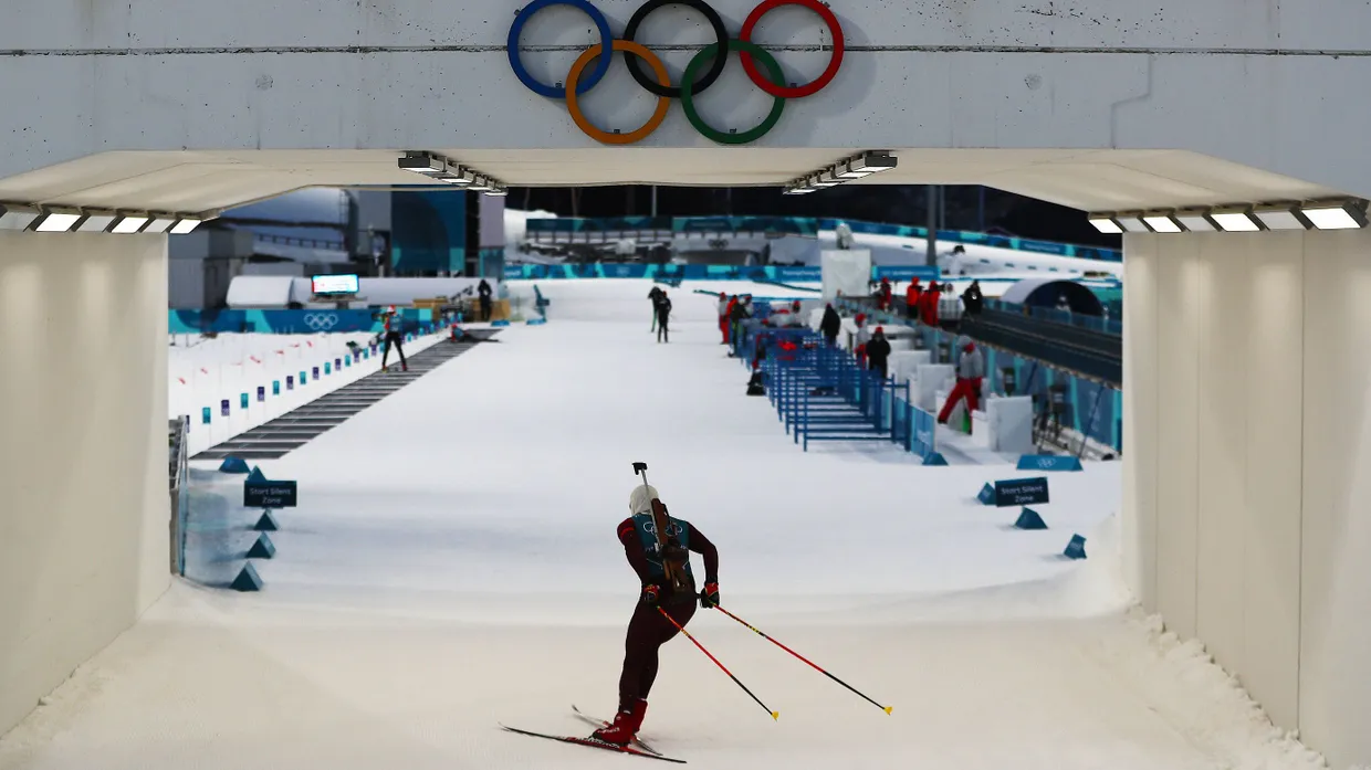 Bald ist es auf der Biathlonanlage mit der Ruhe vorbei.