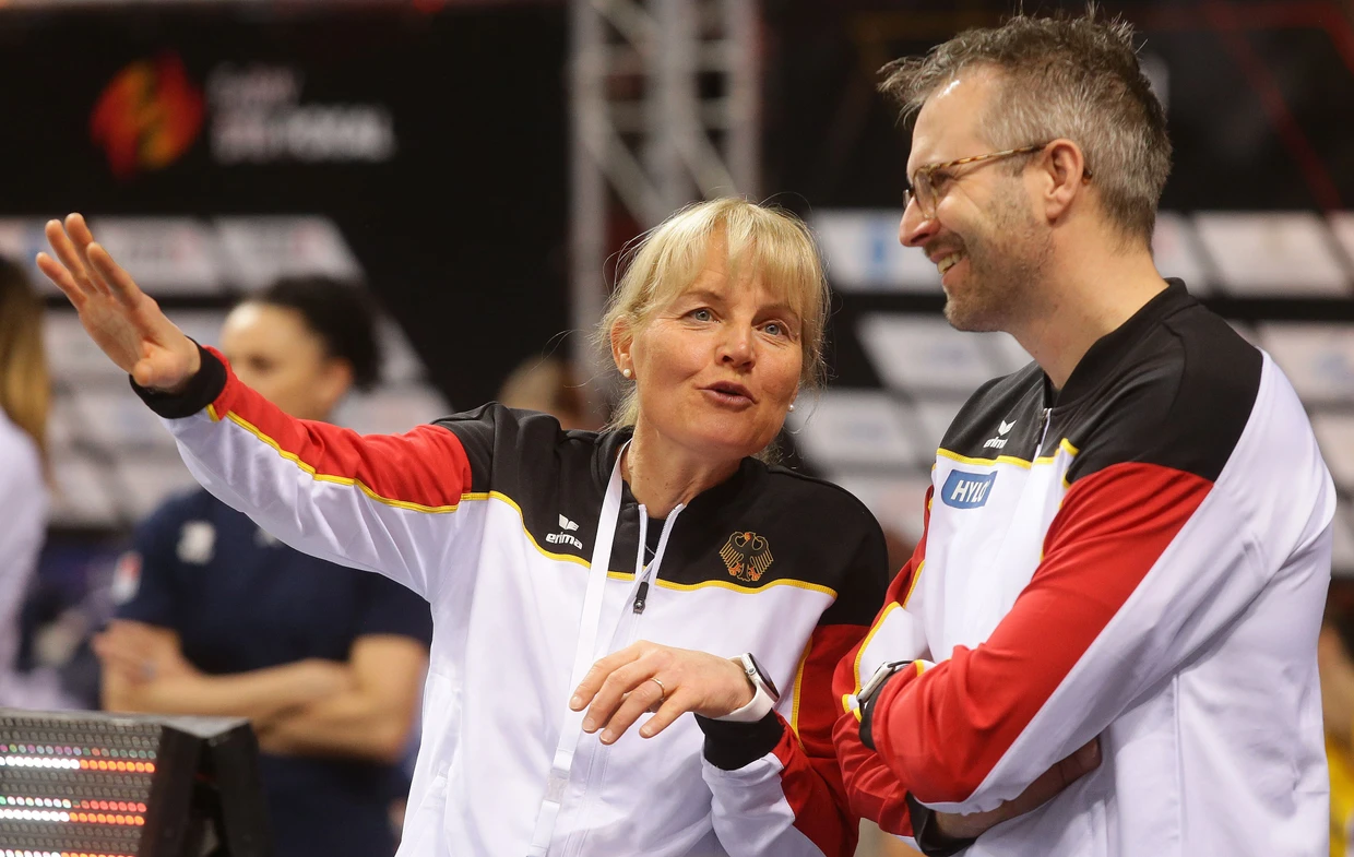 Marie-Luise Mai (left, picture from 2023)