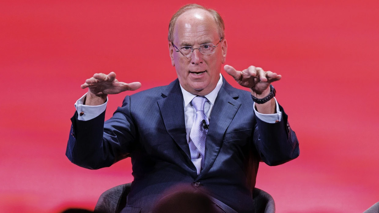 Blackrock-Chef Larry Fink und seine Kehrtwende zu Donald Trump | FAZ