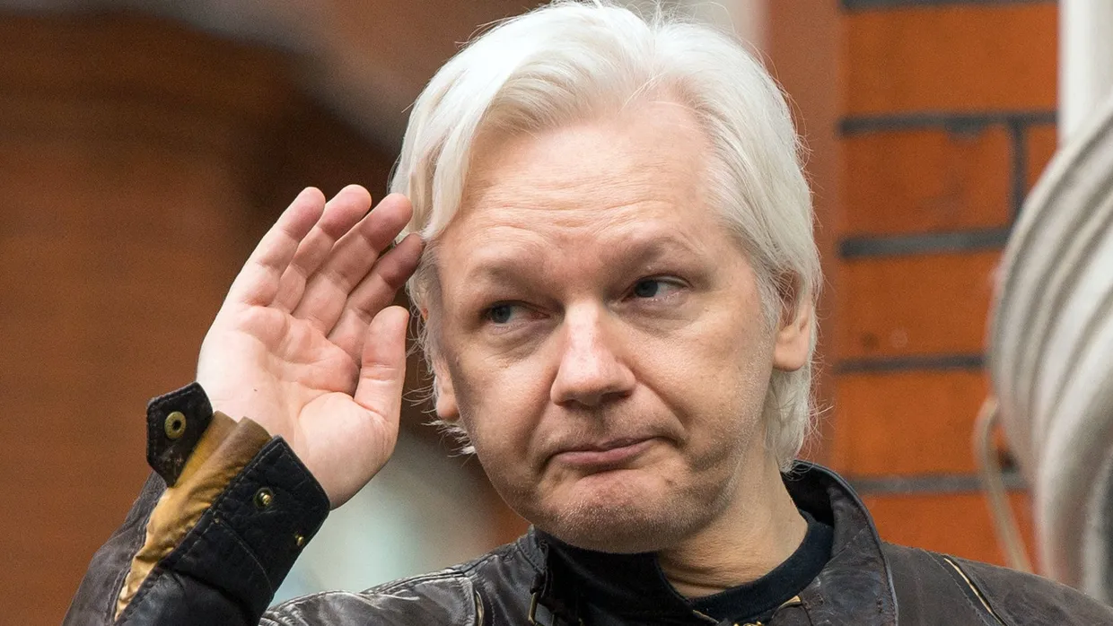 Julian Assange, Wikileaks-Gründer, 2017 in London
