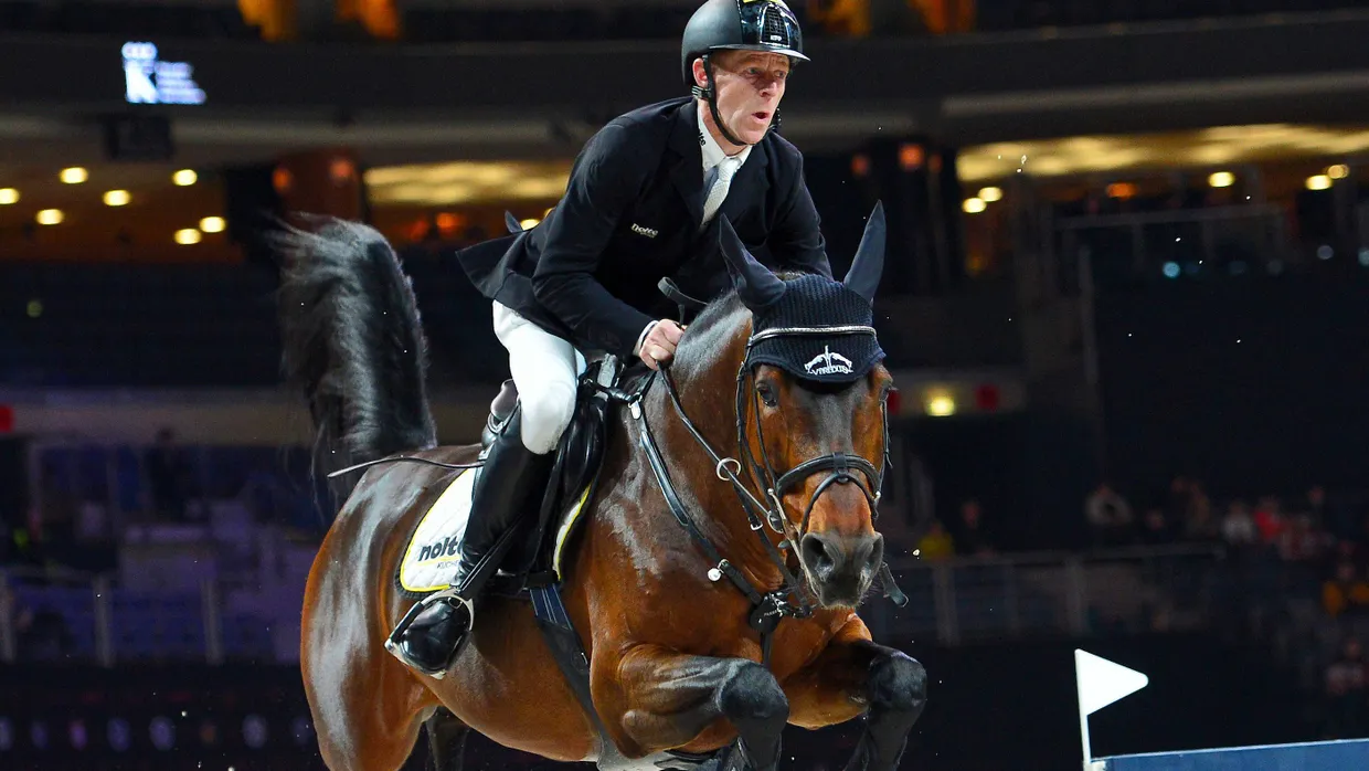Marcus Ehning ist als feste Größe bei dem Reitturnier in der Frankfurter Festhalle eingeplant.