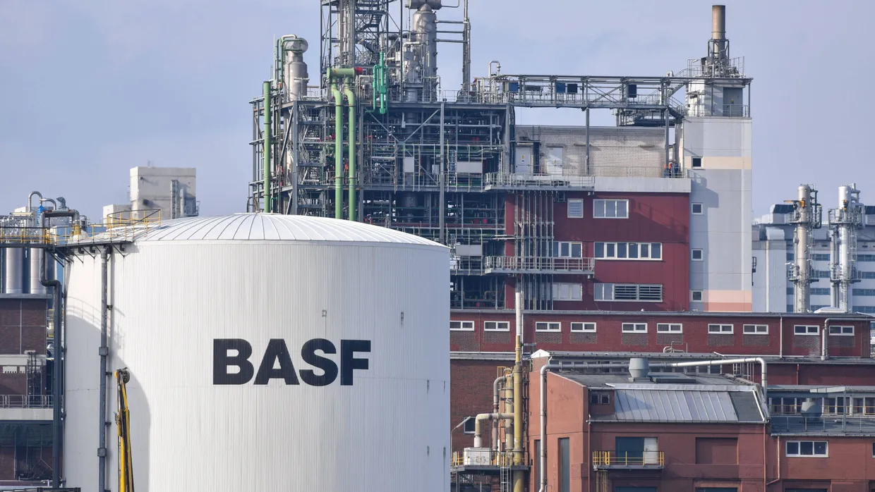 Das Werksgelände von BASF in Ludwigshafen.