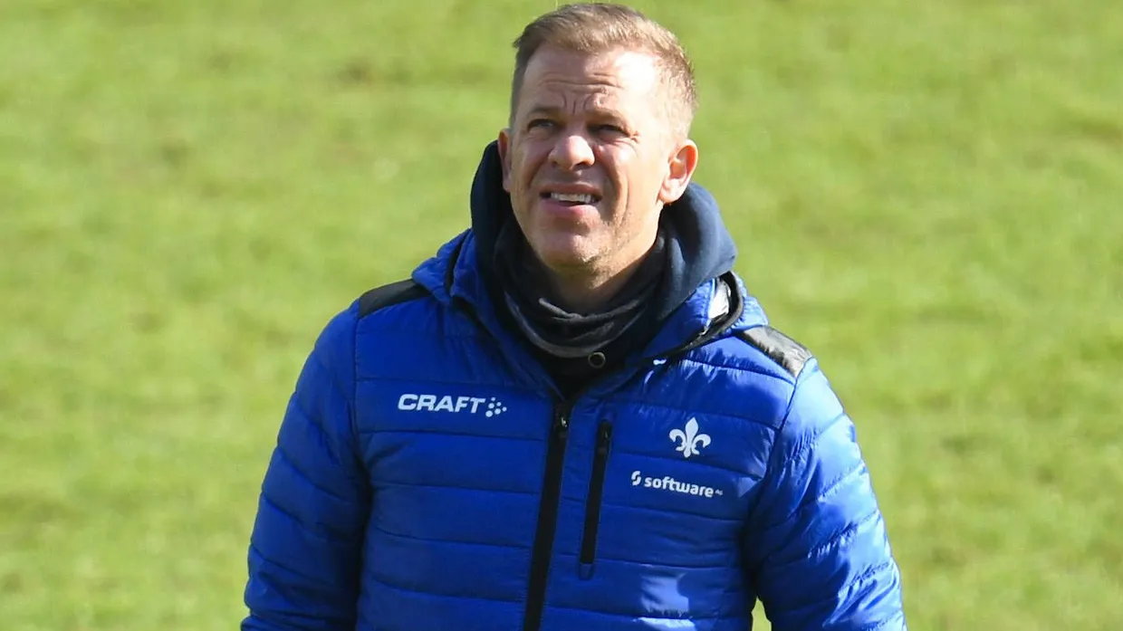 Will mit seinem Team den Klassenverbleib schaffen: Darmstadt-Coach Markus Anfang