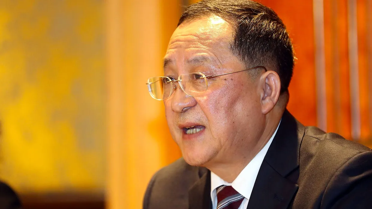 Der nun ehemalige Nordkoreanische Außenminister Ri Yong-ho im März 2019