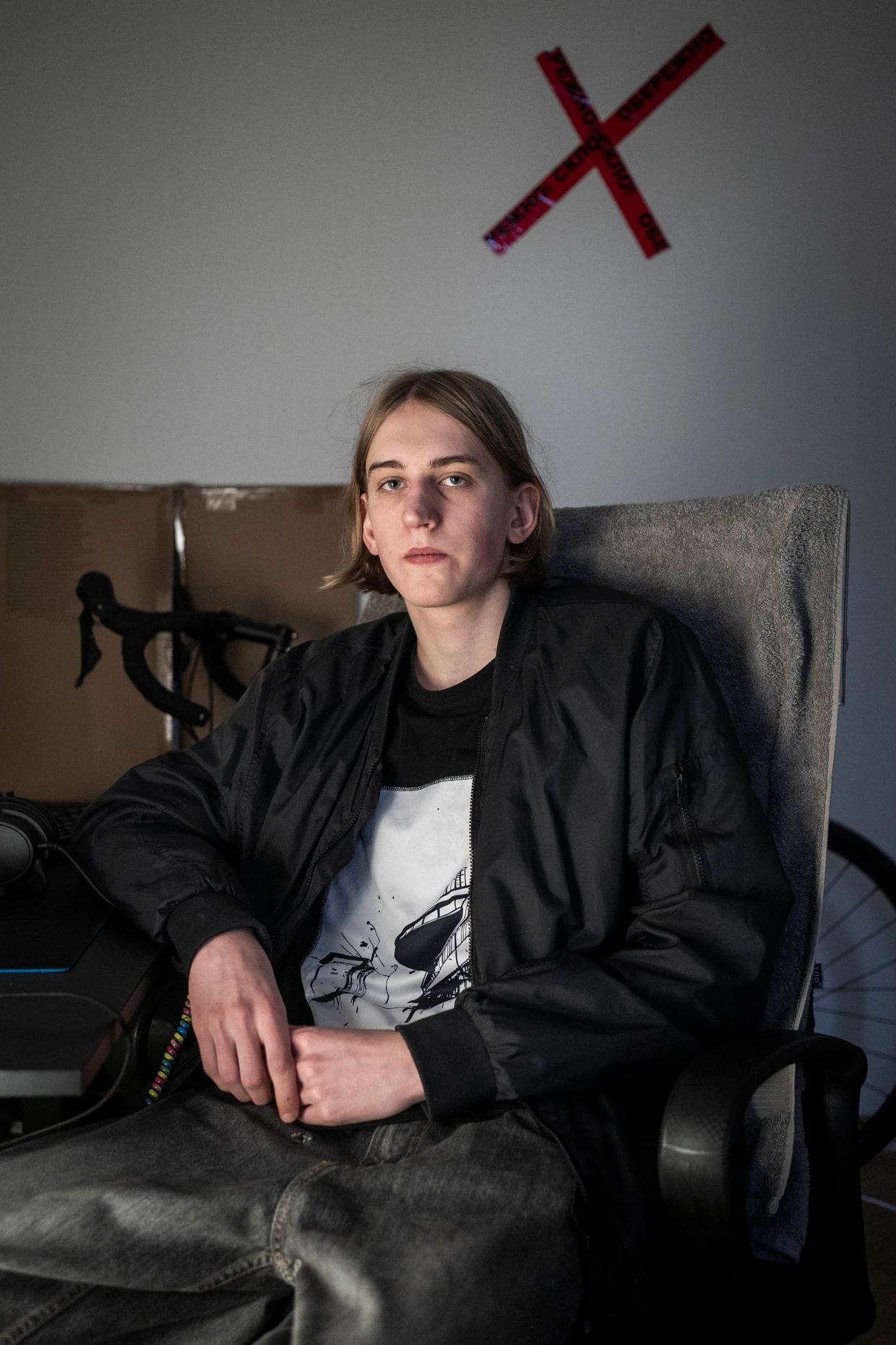 Ignat (18) has made his decision: he wants to stay in Ukraine