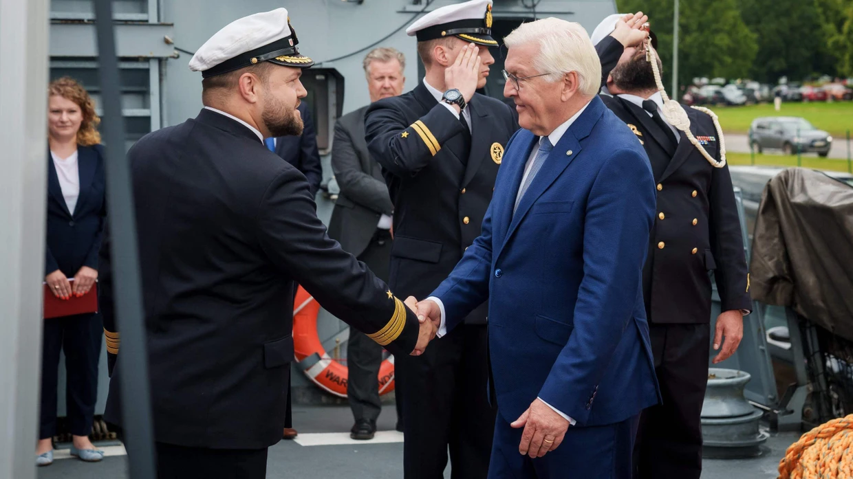 Bundespräsident: Steinmeier spricht sich in Riga gegen Selbstzweifel ...