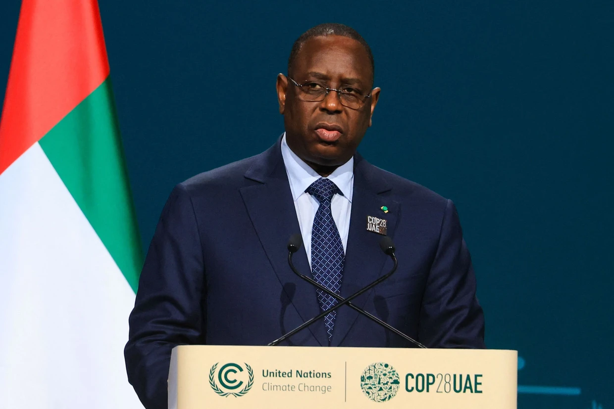 Der ehemalige Präsident Senegals Macky Sall
