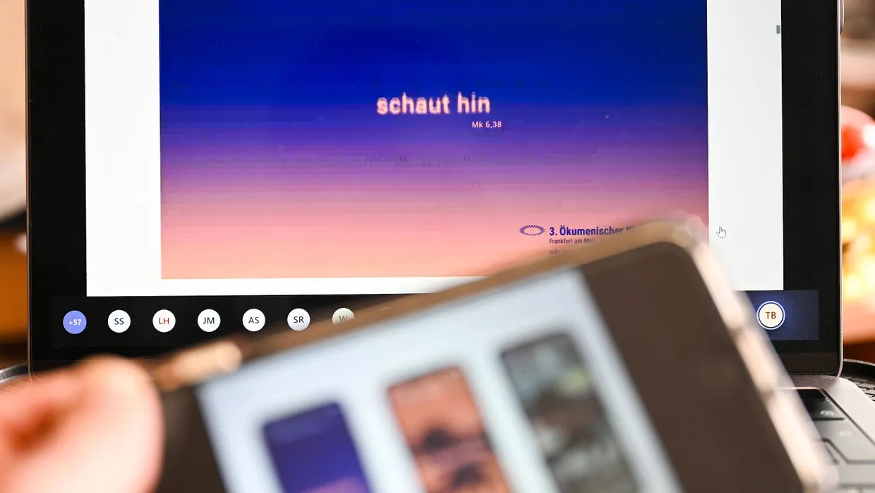 Virtuell begegnen: Der Ökumenische Kirchentag wird vor allem digital stattfinden.
