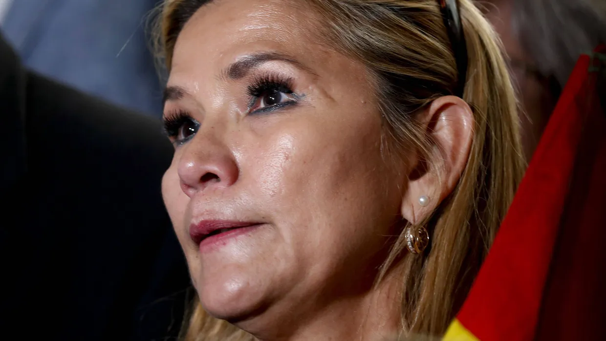 Steigt aus dem Rennen um die Präsidentschaft aus: Interimspräsidentin Jeanine Áñez