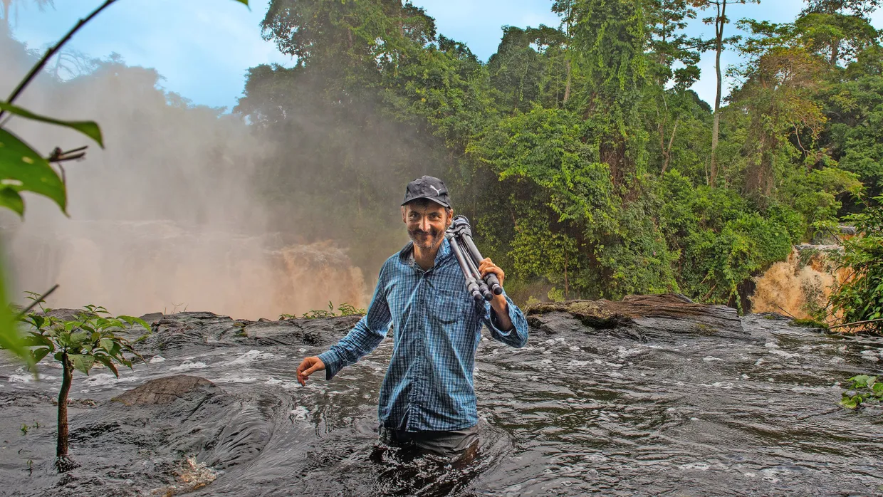 Auf Expedition im Kongobecken: Roland Hilgartner, Wissenschaftler, Naturfotograf und Direktor des Affenbergs Salem