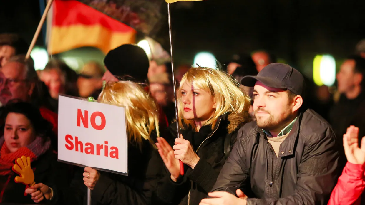 AFD-Demonstration in Magdeburg im Januar