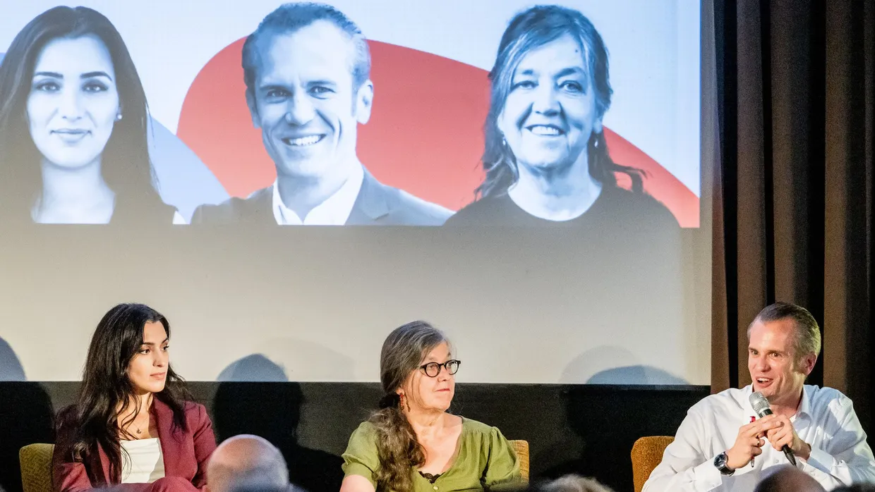 Auswahl: Neben Oberbürgermeister Schwenke und Andreas Bruszynski von der CDU treten auch Gizem Erinç-Giftçi (Linke) und Dr. Annette Schaper-Herget (OFA) bei der Wahl in Offenbach an.
