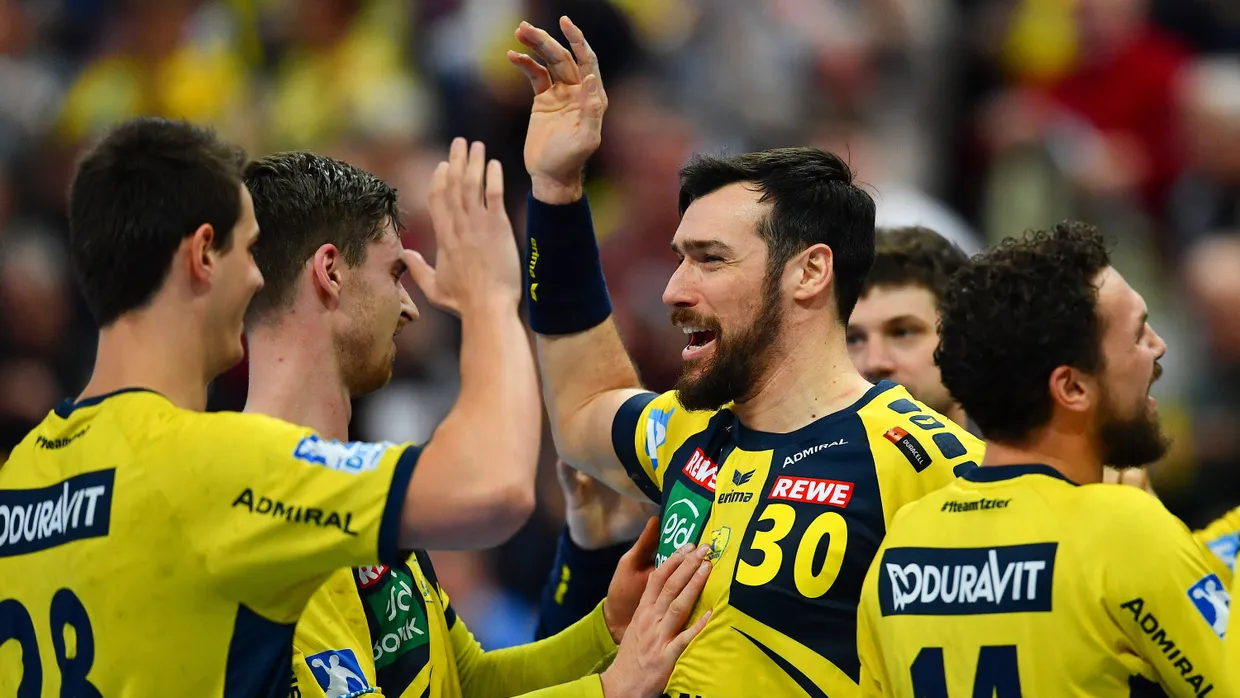Die Rhein-Neckar Löwen haben beim Handball-Bundesliga-Spiel gegen die Füchse Berlin am Donnerstag Grund zum Feiern.