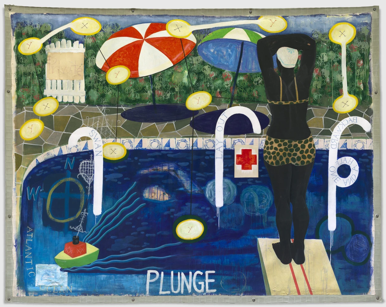 Junto a la piscina: Kerry James Marshall, 