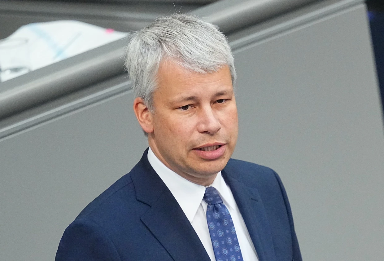 Steffen Bilger, Erster Parlamentarischer Geschäftsführer der Unionsfraktion, hier im Mai 2025 im Bundestag, bekräftigte, dass die CDU Steuererhöhungen ablehnt