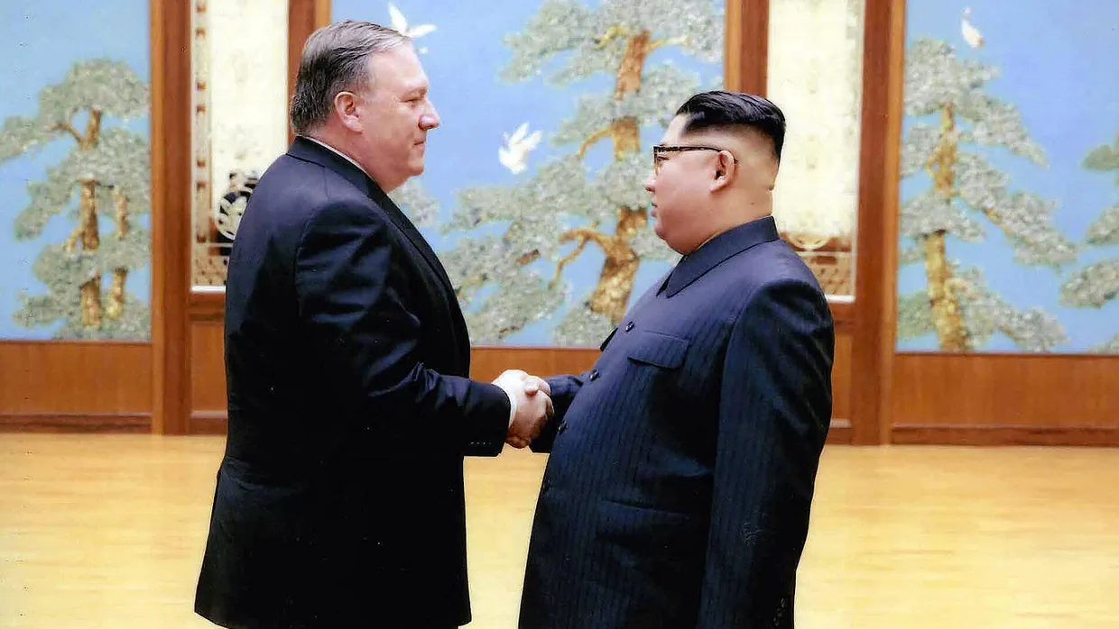 Noch in seiner Funktion als CIA-Direktor reiste Mike Pompeo nach Nordkorea um ein Treffen zwischen Donald Trump und Kim Jong-un vorzubereiten.