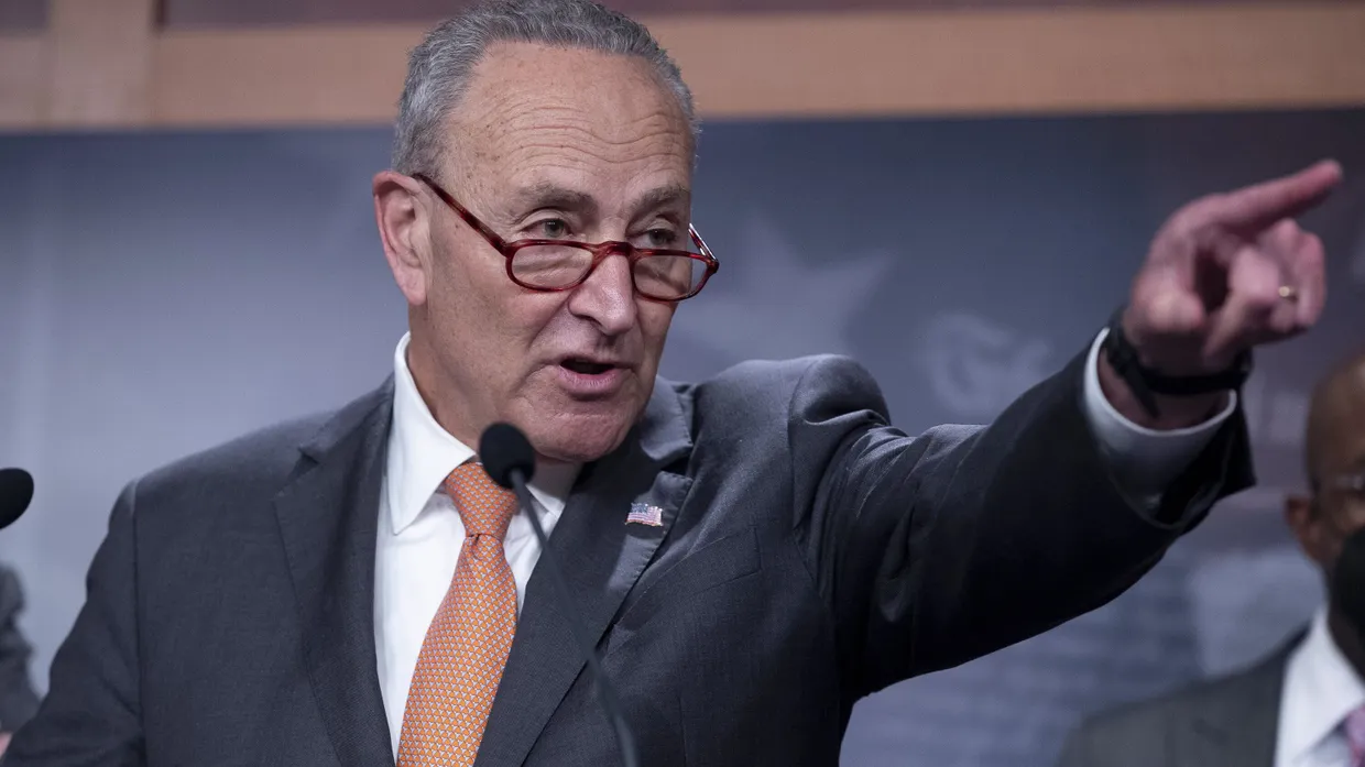 Chuck Schumer im Januar in Washington