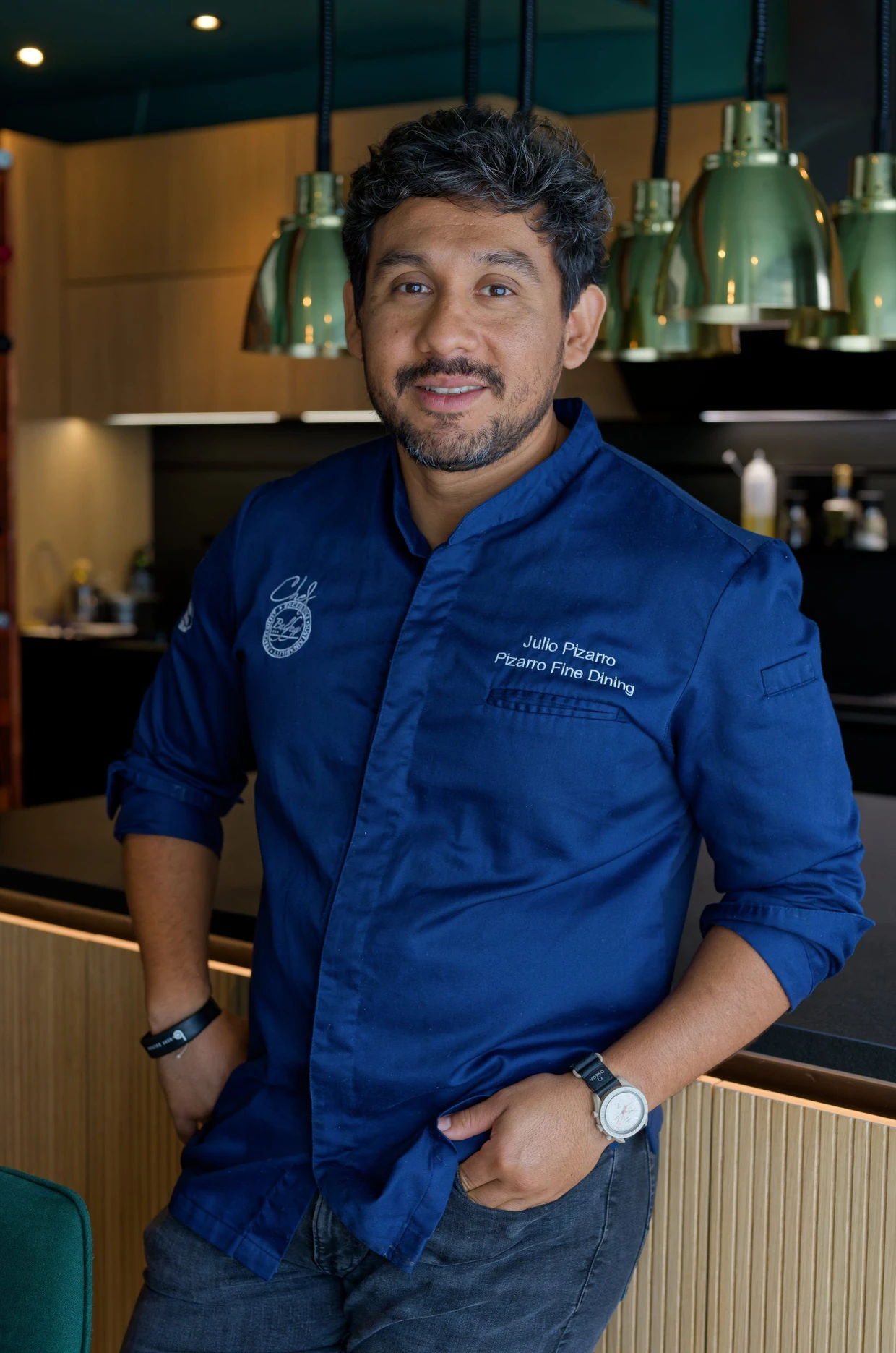 Er hat sein Glück in Groß-Gerau gefunden: der peruanische Koch Julio Pizarro.   Pizarro Fine Dining