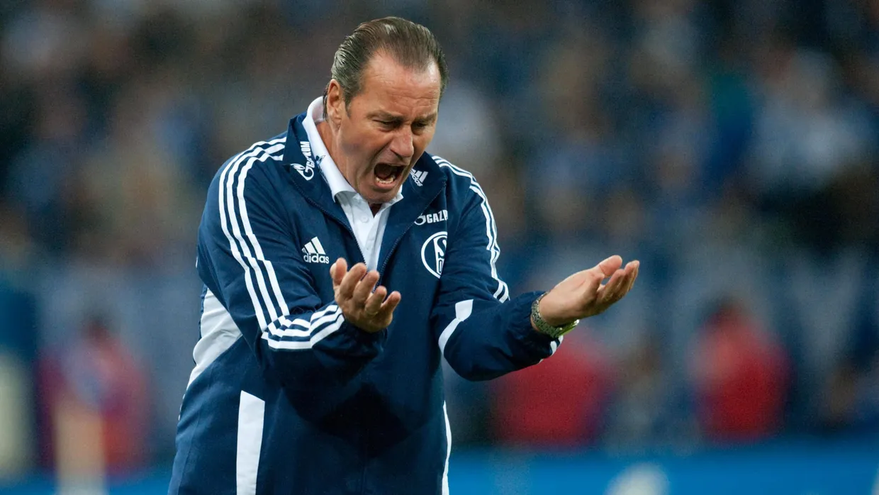 Die Null steht - aber nur auf der Habenseite: Schalke-Trainer Huub Stevens