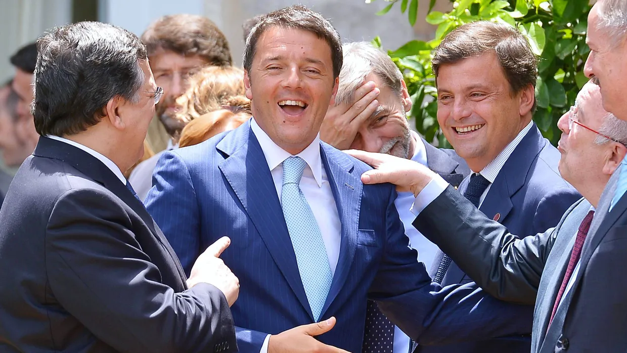 Matteo Renzi Anfang Juli: Einer, der vor Kraft kaum mehr gehen kann