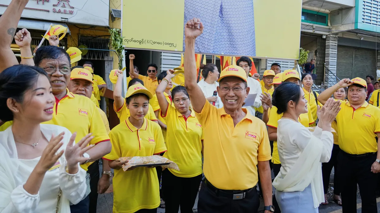 Ko Ko Gyi beginnt den Wahlkampf seiner Partei am 19.11.25 in Yangon