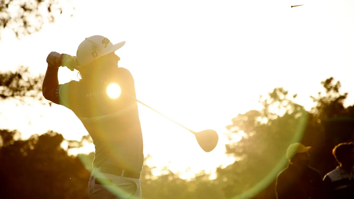 Der Schein trügt: Die Golfer um Cameron Smith hatten einen schweren ersten Tag beim Masters in Augusta.